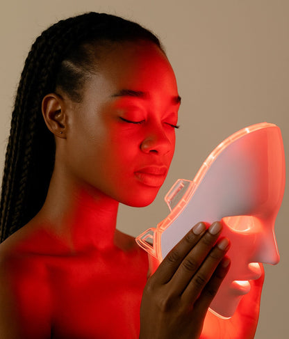 Masque LED Visage - masque facial à lumière rouge
