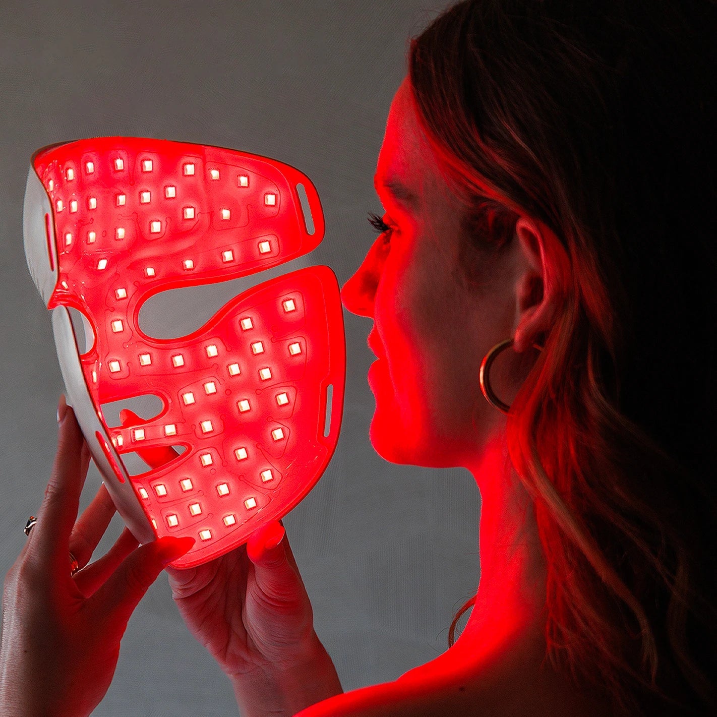 Masque LED Visage - masque facial à lumière rouge
