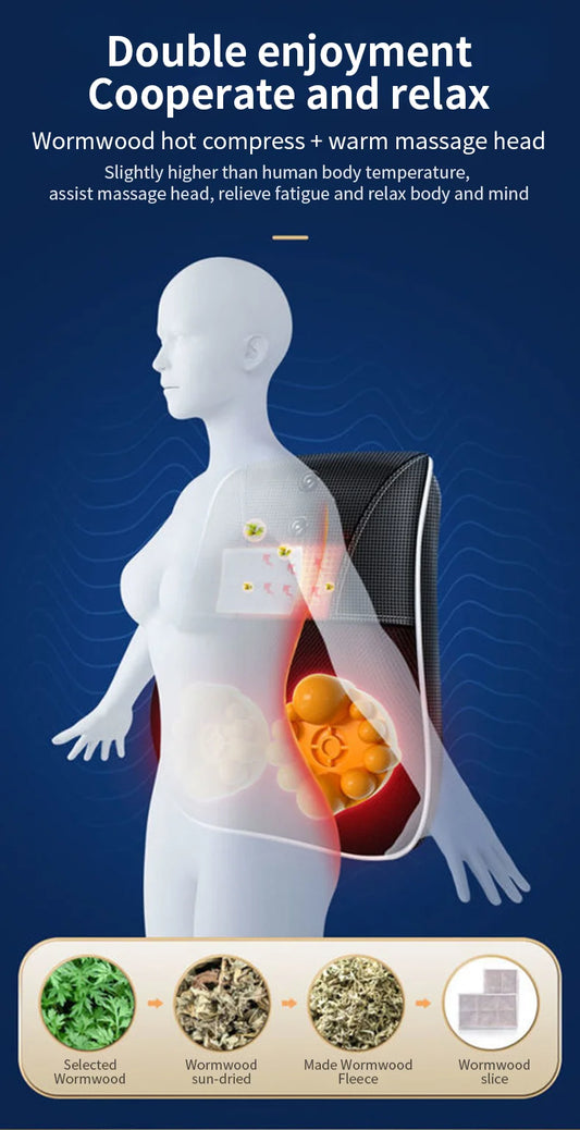 💆♀️ Coussin de massage Shiatsu – détente ultime, où tu veux, quand tu veux 😌✨