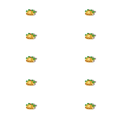 🎅 Lot de 10 Breloques de Noël pour Ongles 🎄