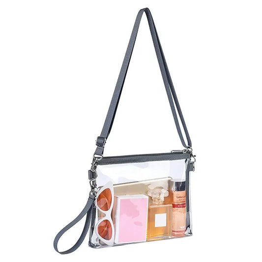 👜 Sac à Bandoulière Transparent en PVC – Chic, Minimaliste, Audacieux ✨