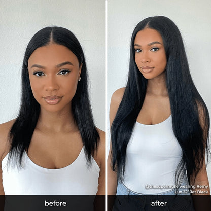 💕Lot de 20pcs d' extensions de cheveux à bande adhésive double face 💕