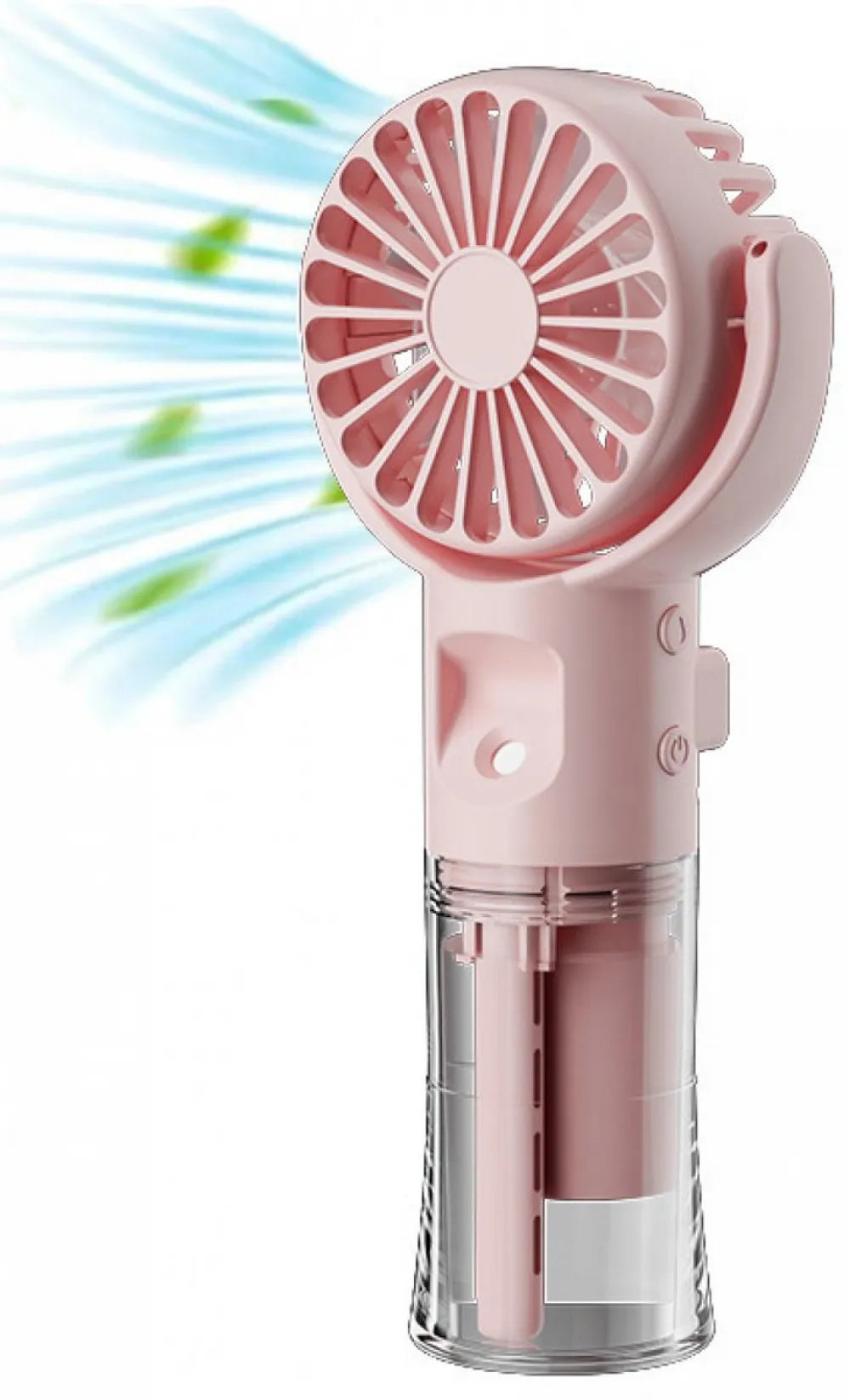 ventilateur à main 2en1 avec brumisateur